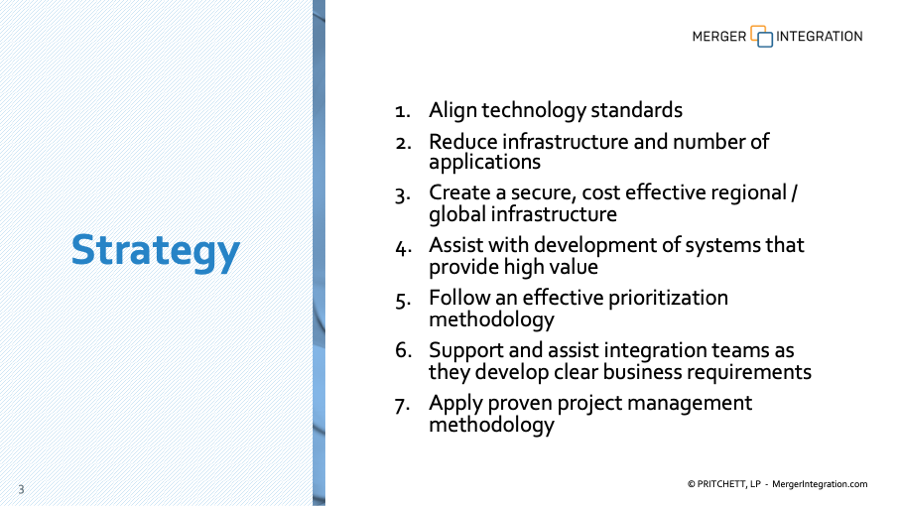 IT Integration Strategy for Mergers and Acquisitions