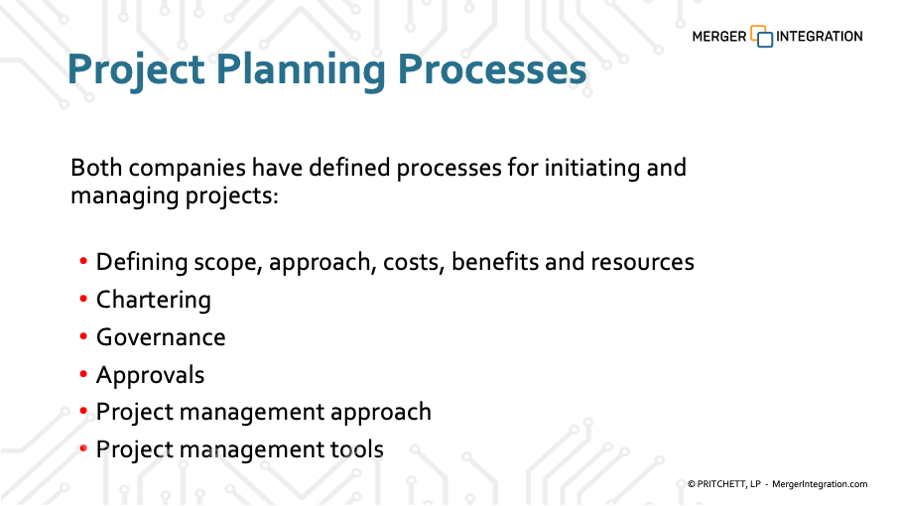 Information Technology Post-Merger Integration Approach