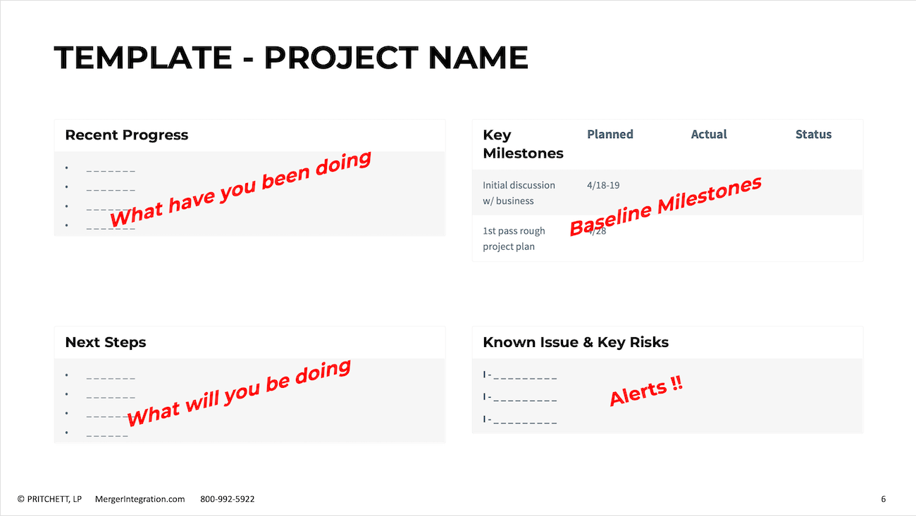 Template - Project Name