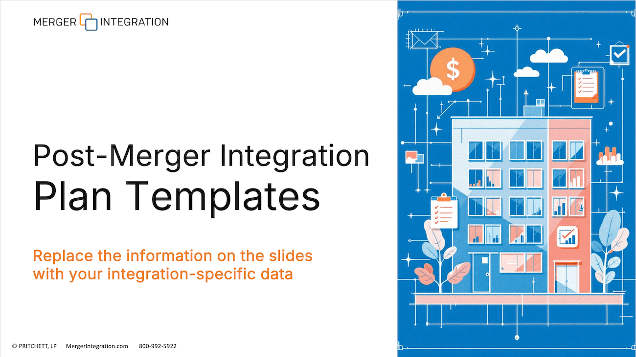 Post-Merger Integration Plan Templates