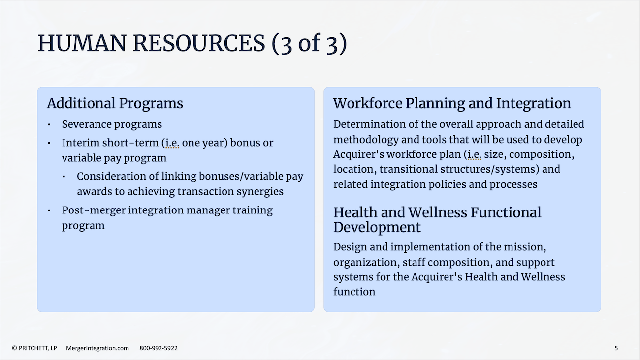 HUMAN RESOURCES (3 of 3)