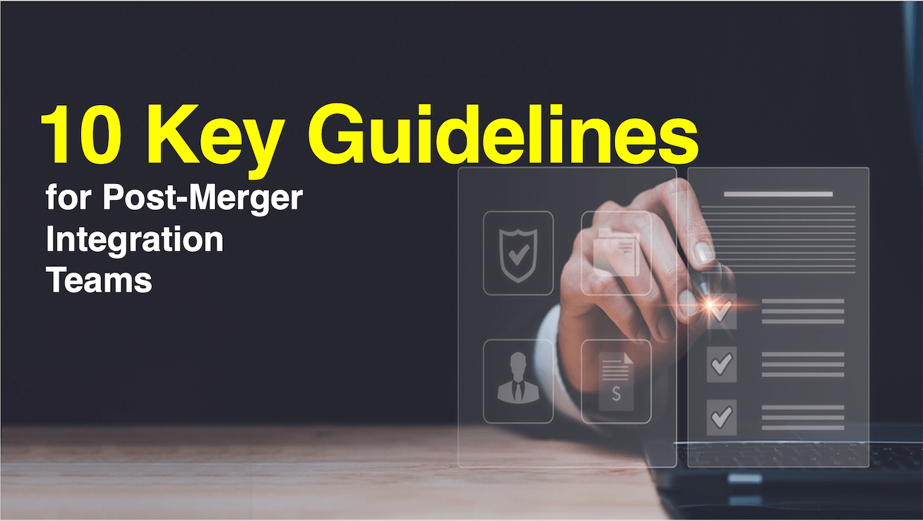 10 Guidelines for Effective Integration Teams