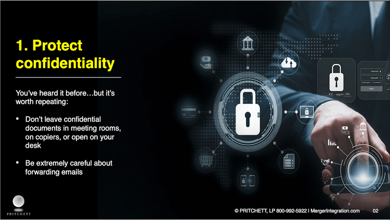 Protect confidentiality