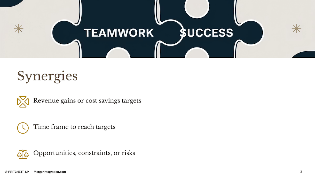 Synergies