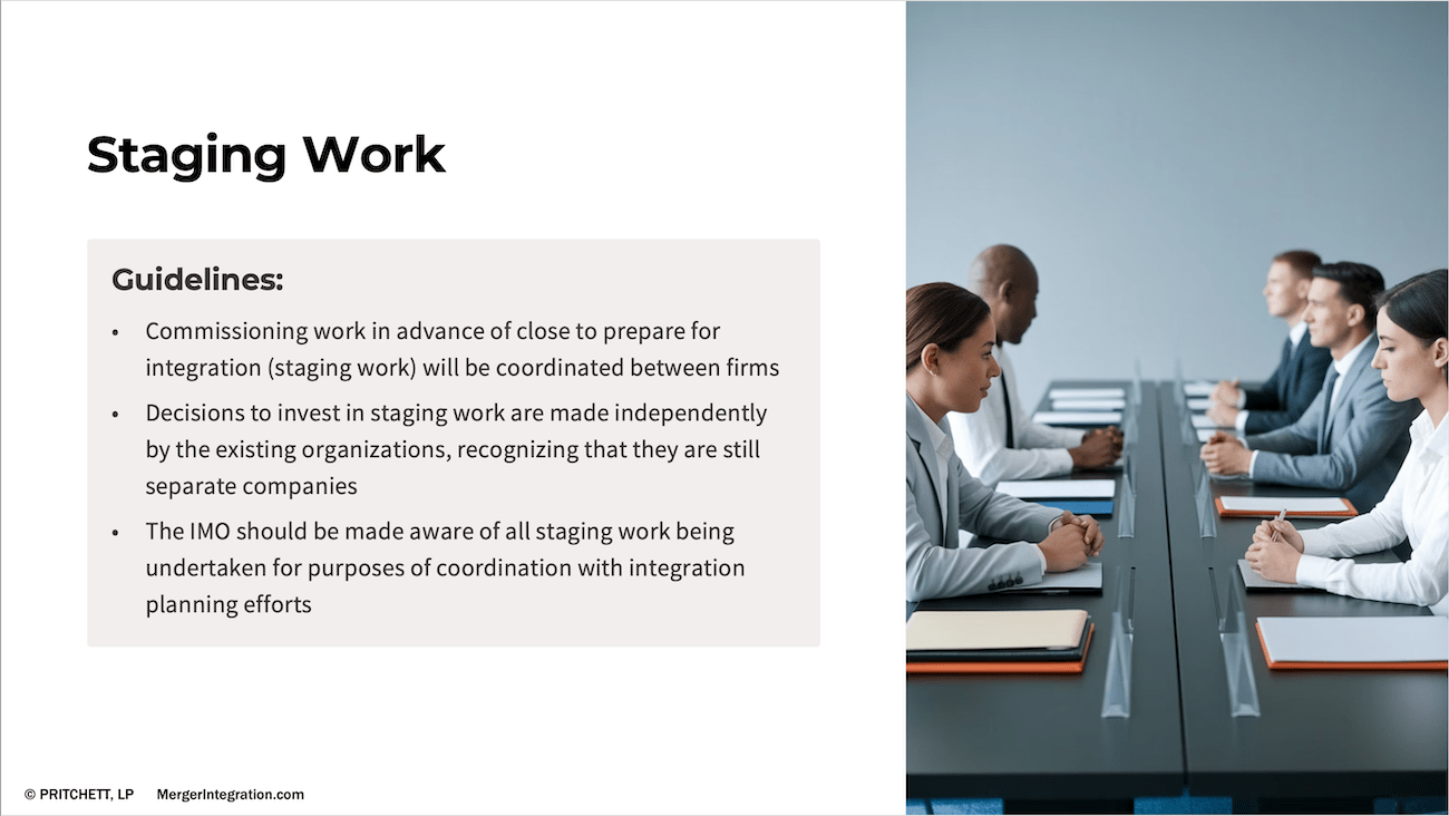 Staging Work