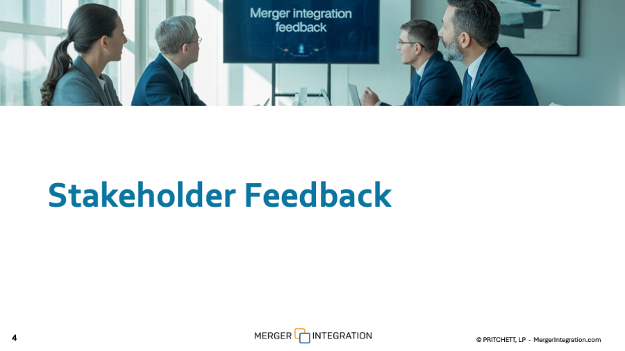 Post-Merger Integration Assessment