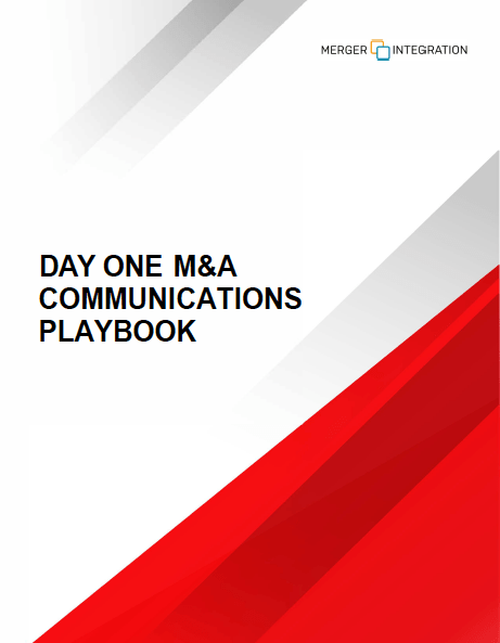 M&A Day One Communication Plan