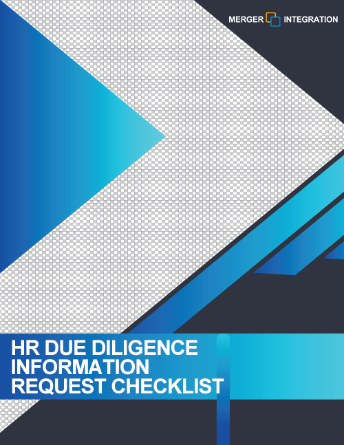 HR Due Diligence Information Request Checklist