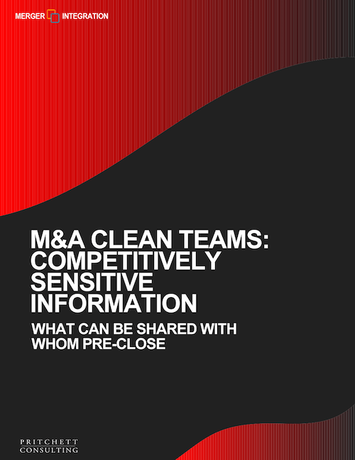 Clean Team: Competitively Sensitive Information