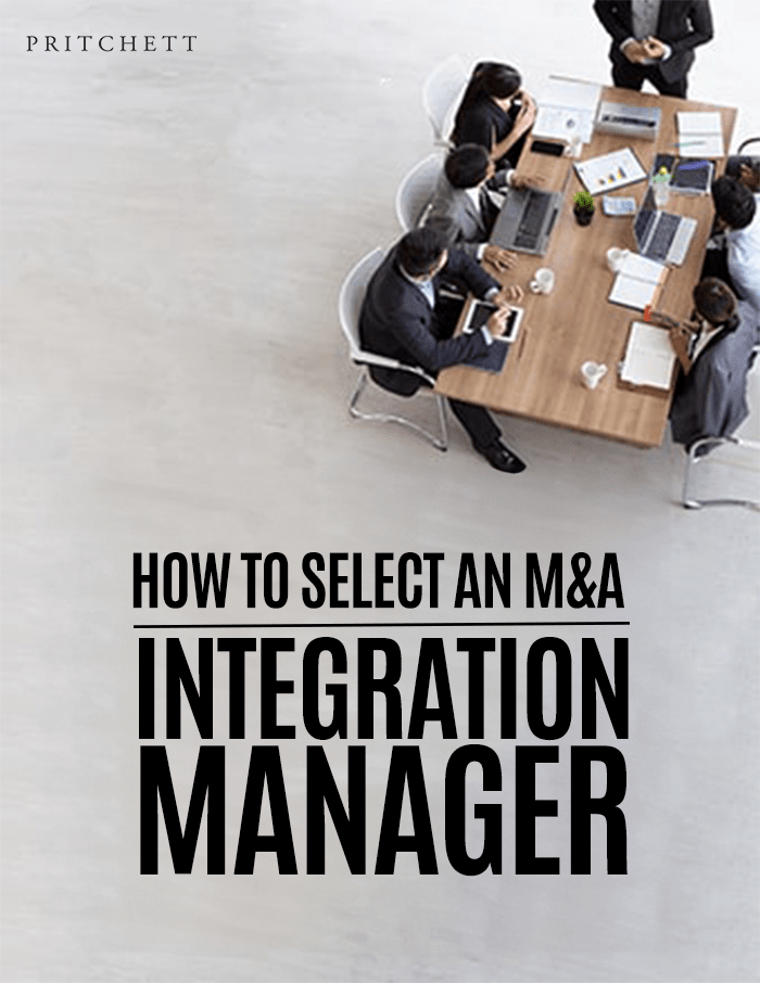 how to select m-a integration manager