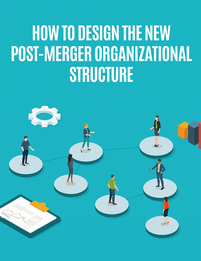 Post Merger how to design new organizational structure