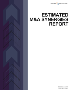 Estimated Synergies