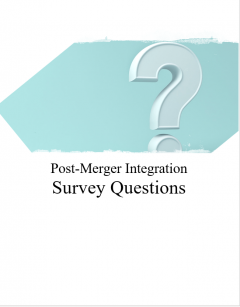 Post-Merger Integration Survey Questions