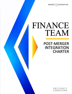 Finance Team Post-Merger Integration Charter