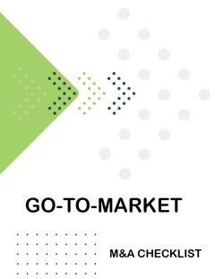 Go-to-Market M&A Checklist