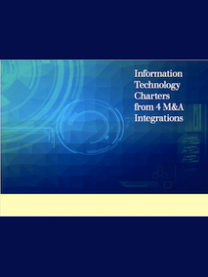 Information Technology: Charters from 4 M&A Integrations
