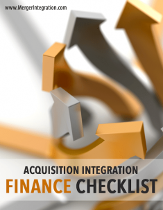 Acquisition Integration Finance Checklist