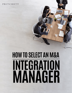 how to select m-a integration manager