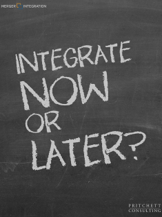 Integrate Now or Later?