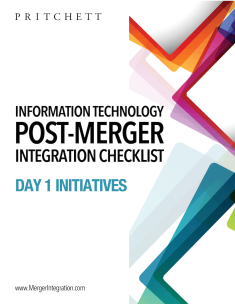 IT Post-Merger Integration Checklist - Day 1 Initiatives