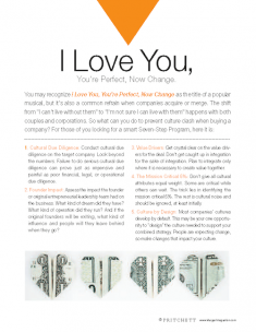 I love you are perfect now change