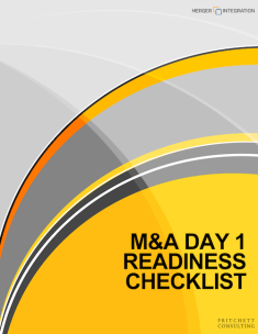 M&A Day 1 Readiness Checklist