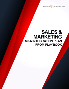 Sales & Marketing M&A Integration Plan from Playbook