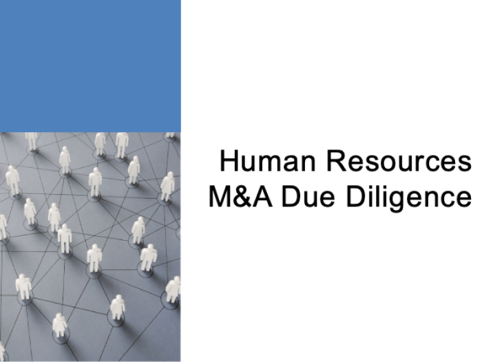 Human Resources M&A Due Diligence