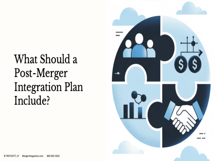 What Should a Post-Merger Integration Plan Include?