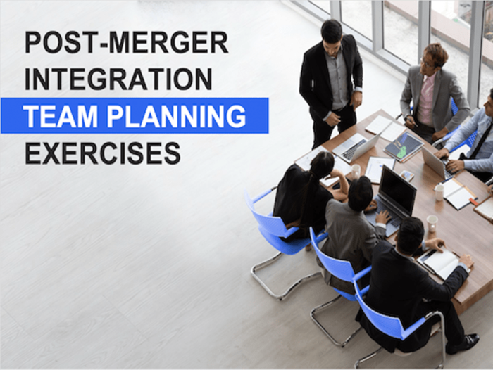 Merger Integration Team Planning Exercises
