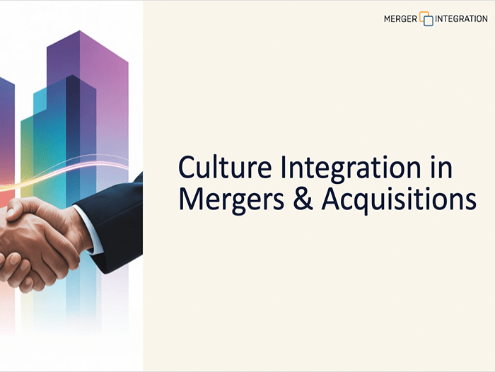 Culture Integration in Mergers & Acquisitions