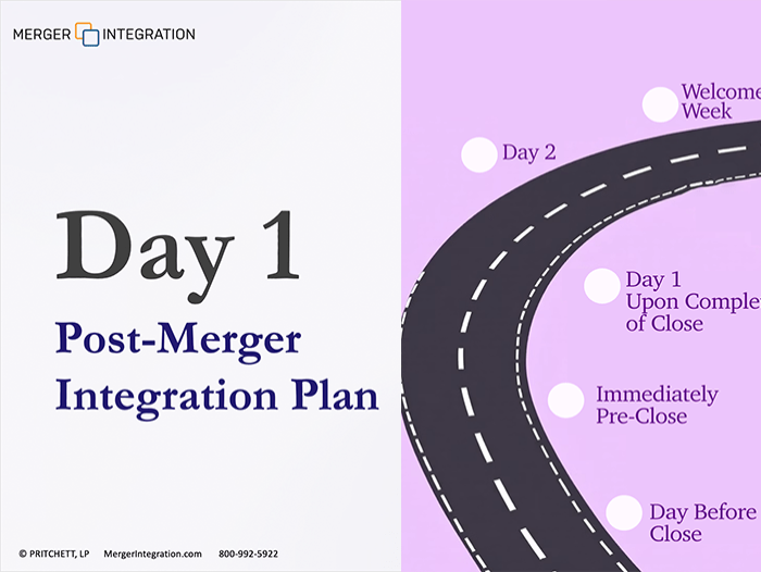 Day 1 Post Merger Integration Plan
