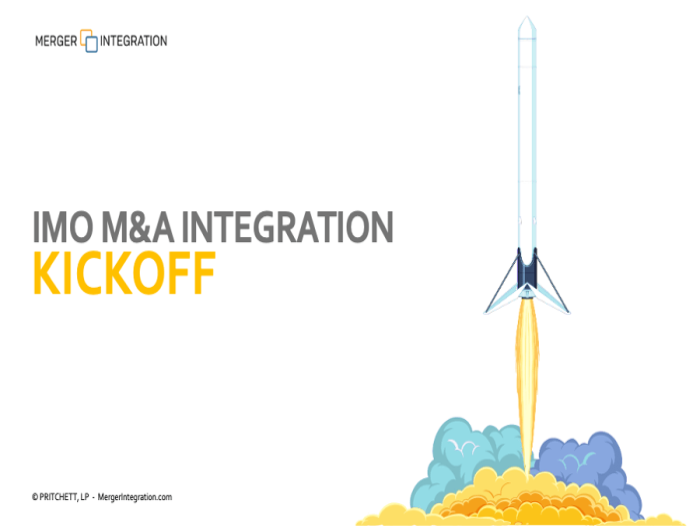 IMO M&A Integration Kickoff