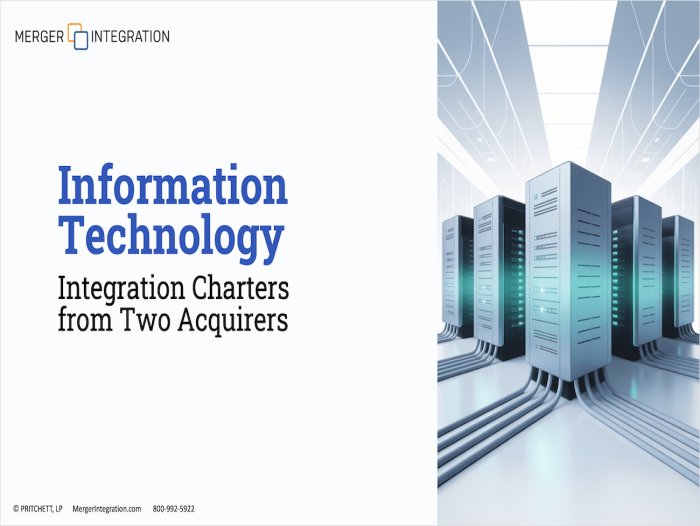 Information Technology: Integration Charters  from Two Acquirers