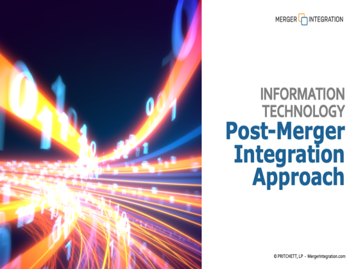 Information Technology Post-Merger Integration Approach