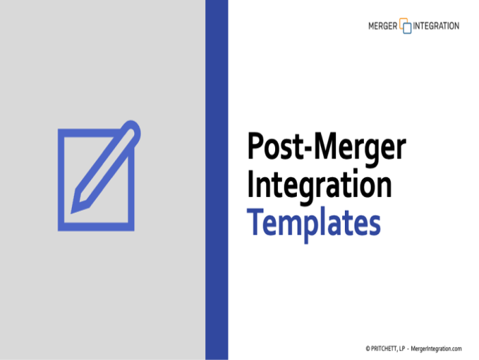 Post-Merger IntegrationTemplates