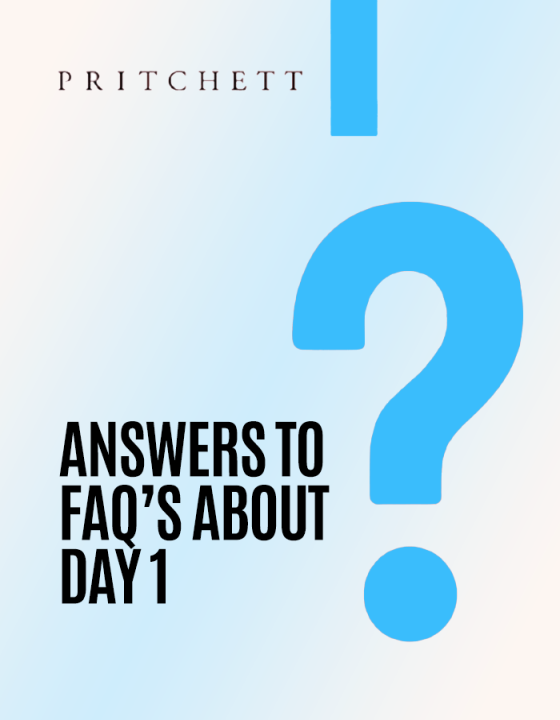 Answers to FAQs about Day 1