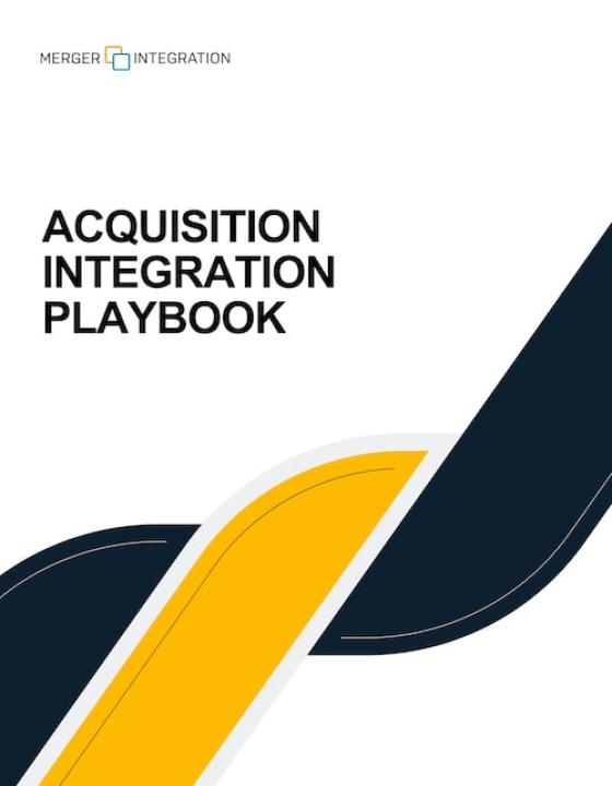 Acquisition Integration Playbook - $2 Million Acquisition 