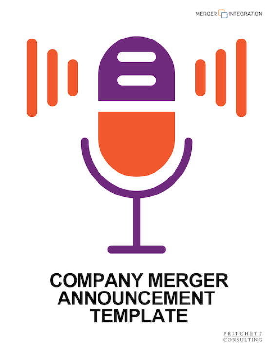 Company Merger Announcement Template