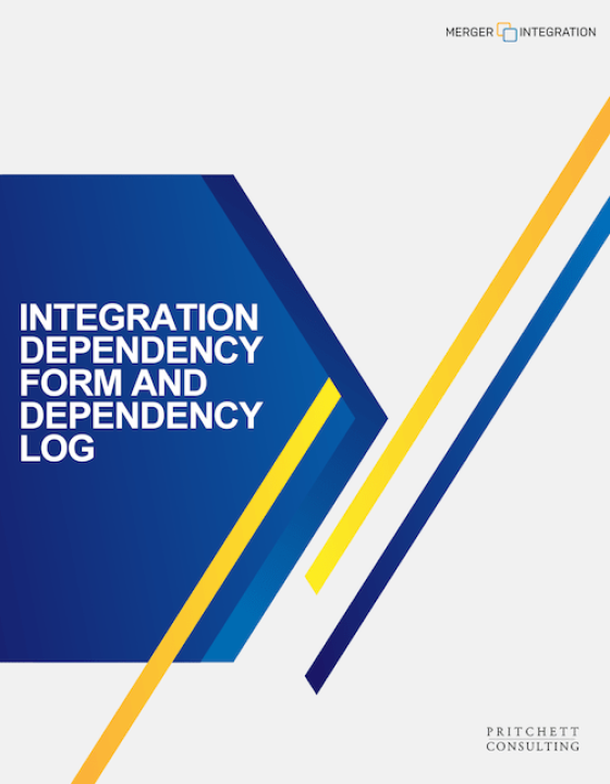 Integration Dependency Form and Dependency Log