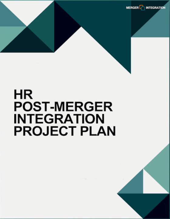 Human Resources Post-Merger Integration Project Plan