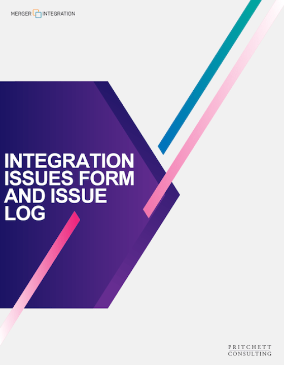 Integration Issues Form and Issues Log
