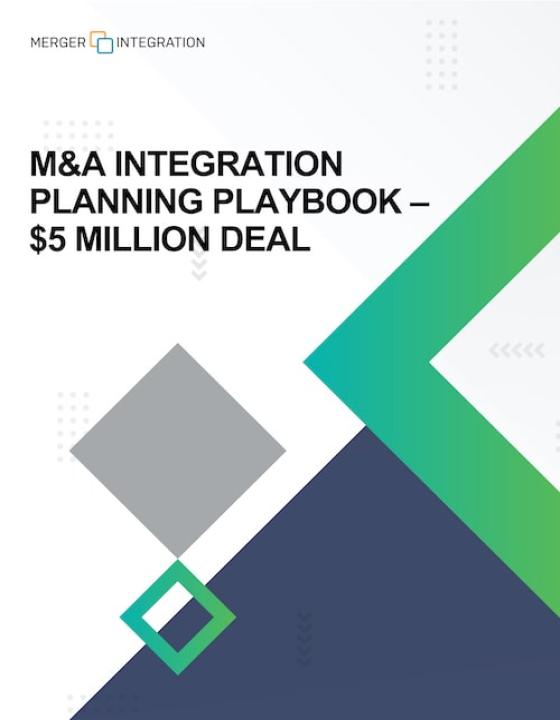 M&A Integration Playbook - $5 Million Deal