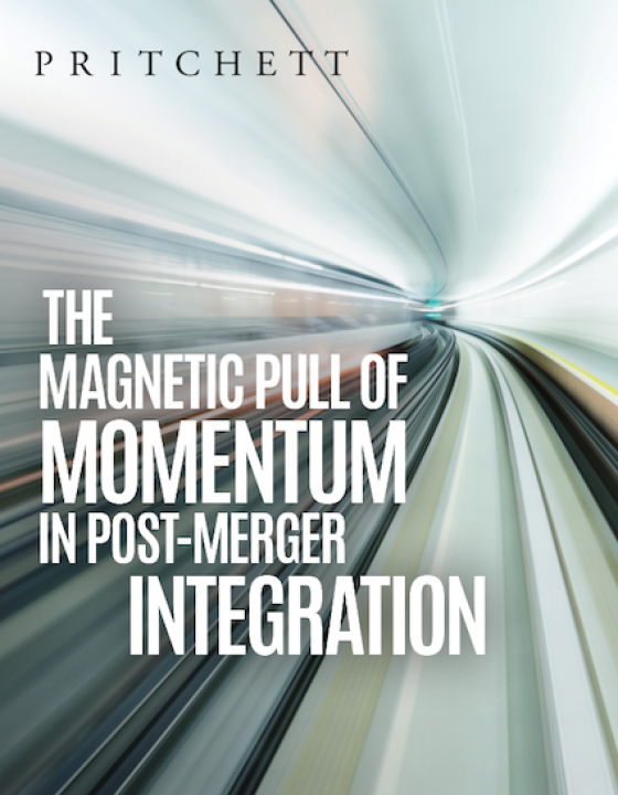 The Magnetic Pull of Momentum During Post-Merger Integration