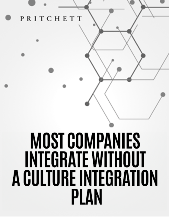 Most Companies Integrate Without a Culture Integration Plan