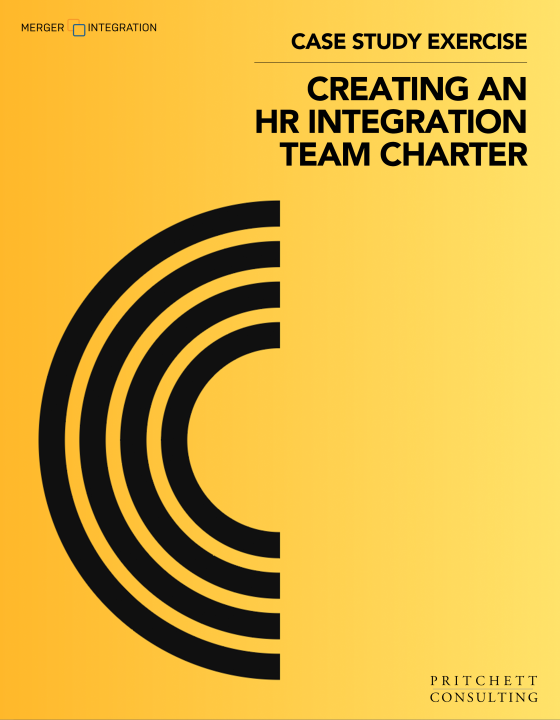 Creating an HR Integration Team Charter