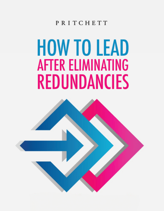 How To Lead After Eliminating Redundancies