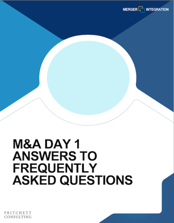  M&A Day 1 Answers to Employee Frequently Asked Questions 