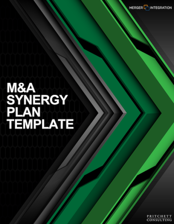 Merger Integration Synergy Report Template