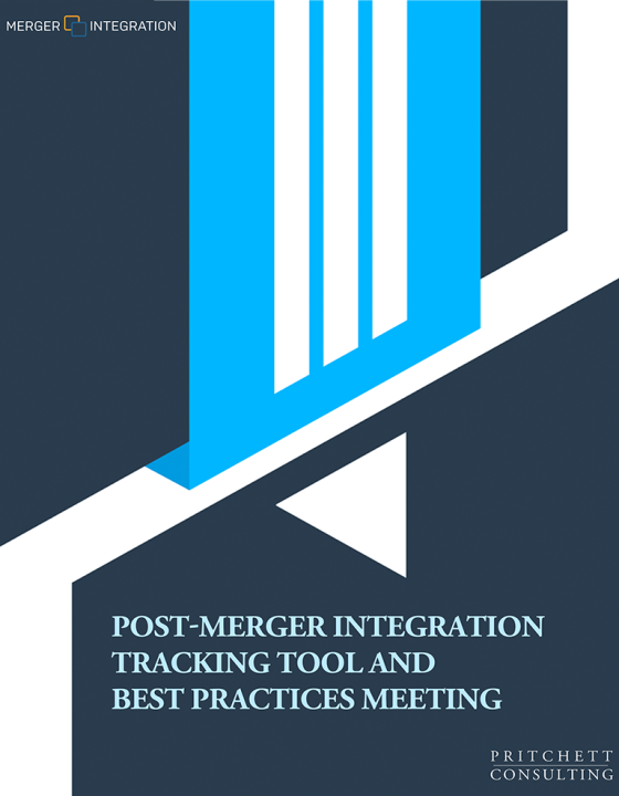 Post Merger Integration Best Practices Tracking